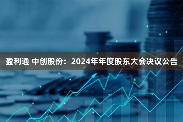 盈利通 中创股份：2024年年度股东大会决议公告