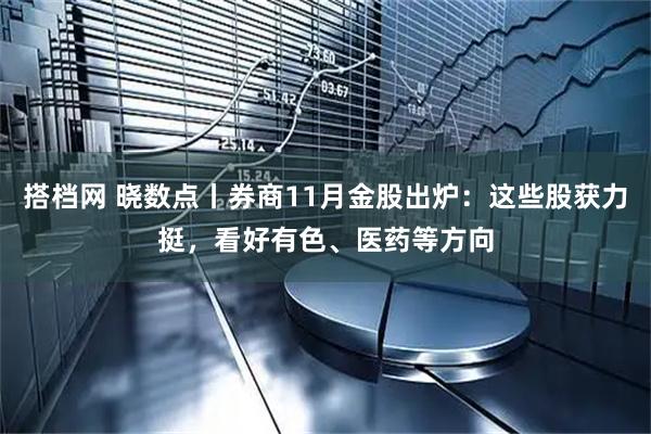 搭档网 晓数点丨券商11月金股出炉:这些股获力挺,看好有色、医药等方向
