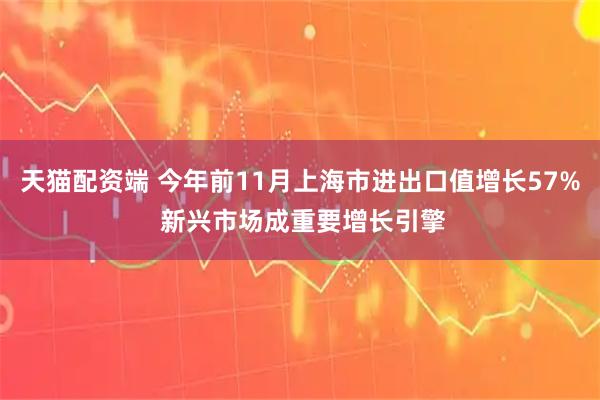 天猫配资端 今年前11月上海市进出口值增长57% 新兴市场成重要增长引擎